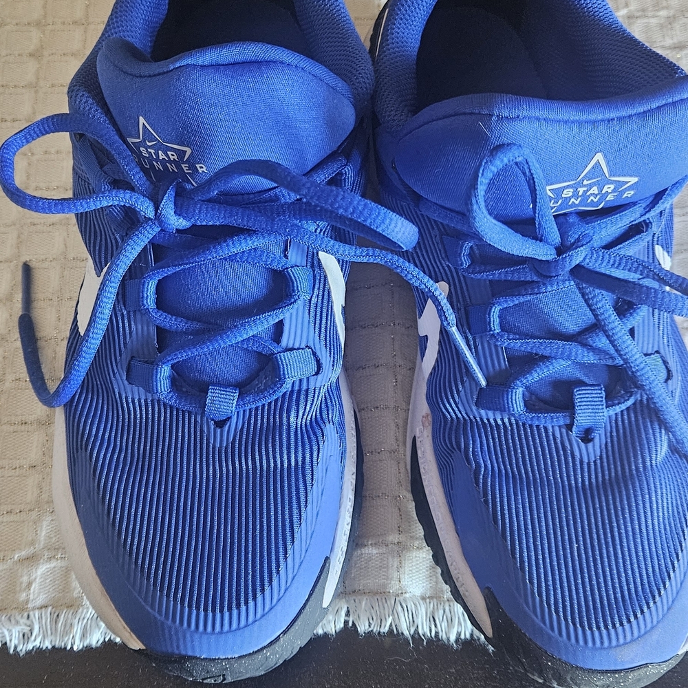 Nike Kids Sneakers - Blue and White